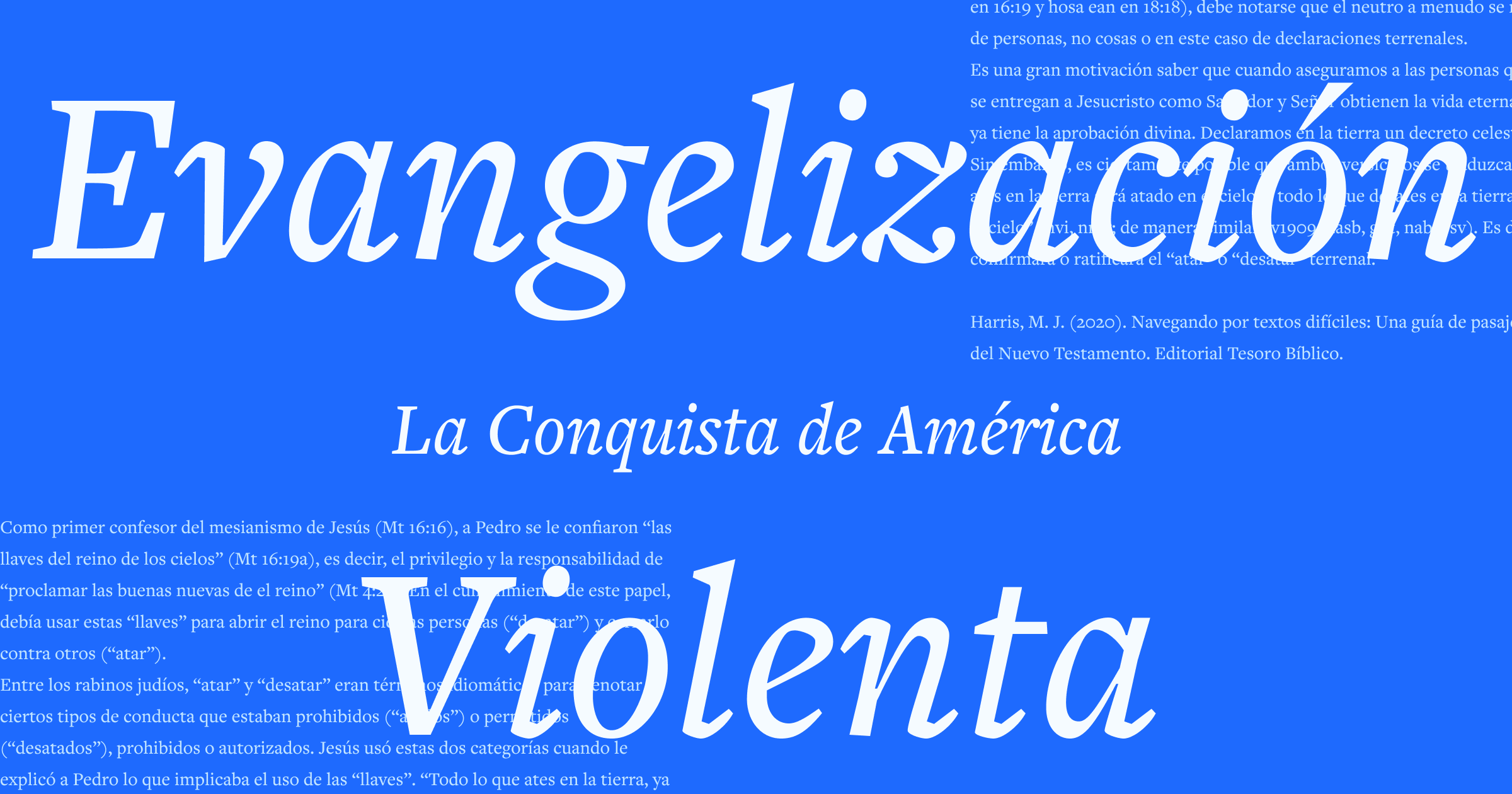 Evangelización Violenta- La Conquista de América