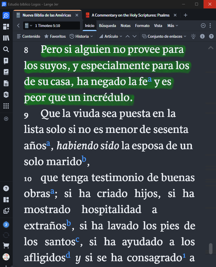 1 Timoteo 5:10